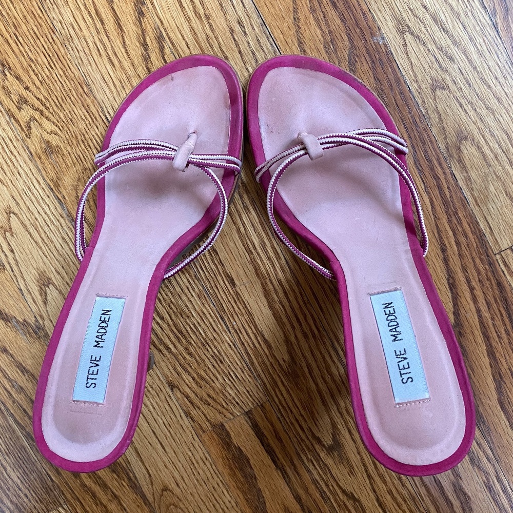 Steve Madden Hottie Pink Sandals